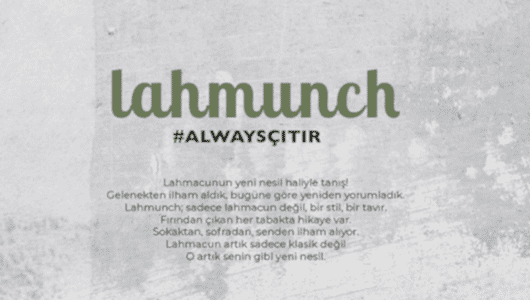 Always Lahmunch Lahmacun